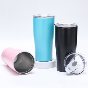 20oz/30oz بهلوان بارد من الفولاذ المقاوم للصدأ مع القش