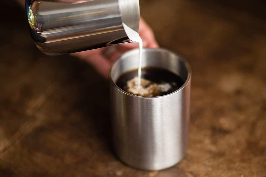 Wholesell رخيصة الفولاذ المقاوم للصدأ أكواب القهوة للترويج 