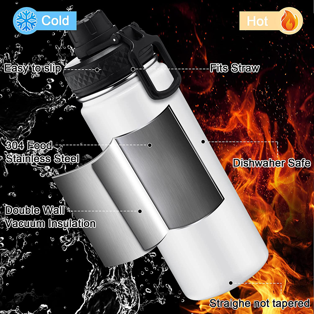 وصف زجاجة مياه ركوب الدراجات الألومنيوم