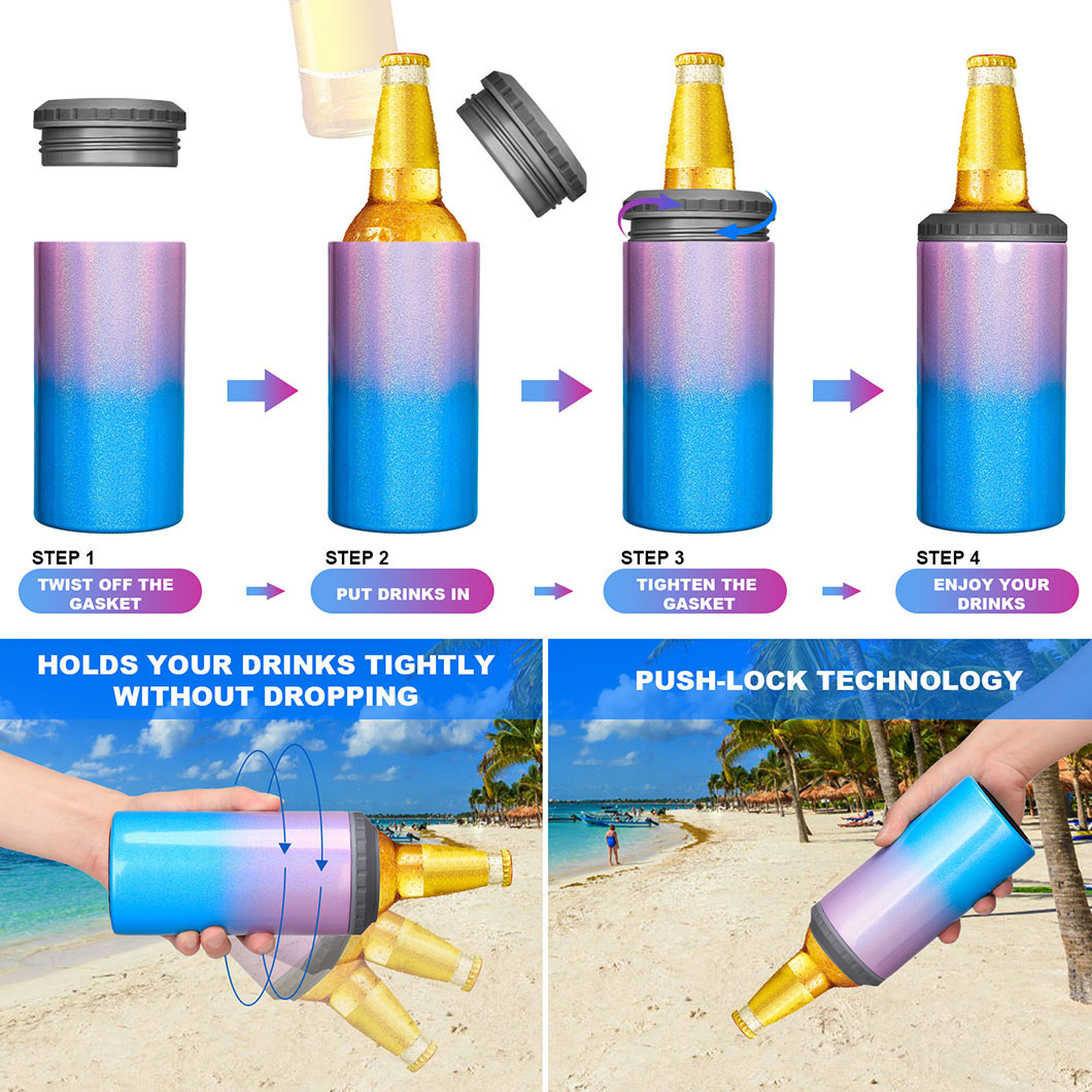 يمكن أن تبرد البيرة الفولاذ المقاوم للصدأ 