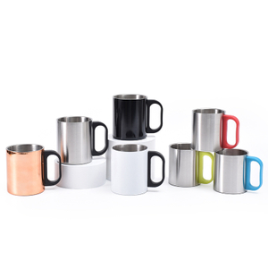 كوب بيرة ستانلس ستيل رائع مخصص بمقبض