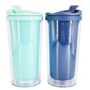 كأس من البلاستيك شخصية إدراج بطاقة الإعلان بهلوان