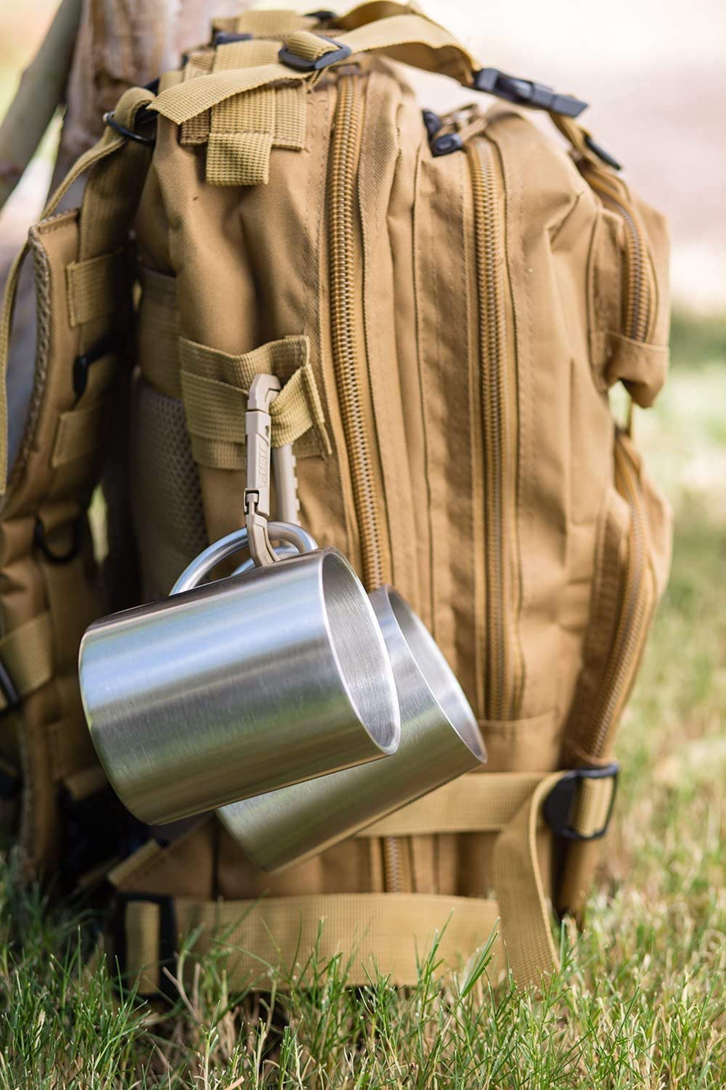 Wholesell رخيصة الفولاذ المقاوم للصدأ أكواب القهوة للترويج 