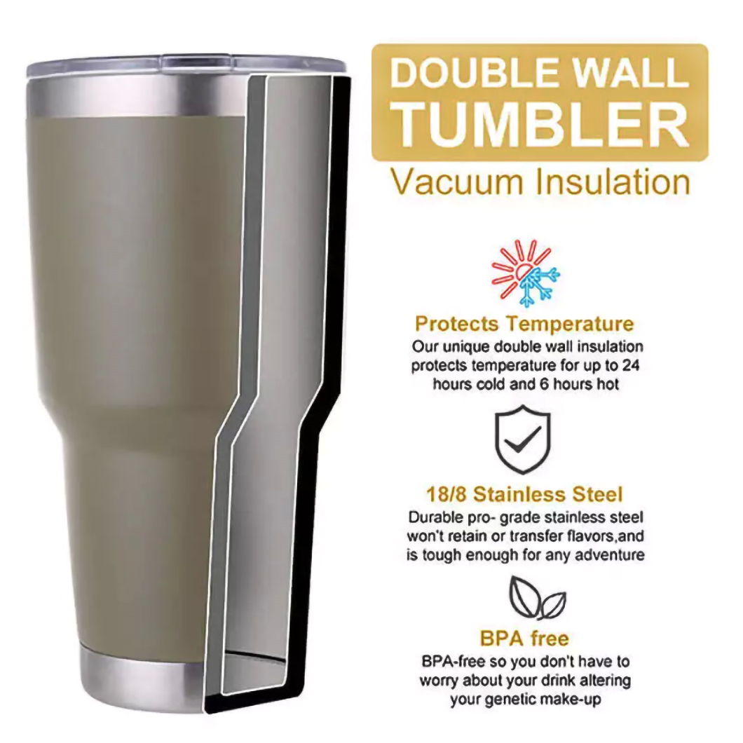 أكواب البهلوان الحرارية المعزولة الحرارية مع الشركة المصنعة للغطاء 